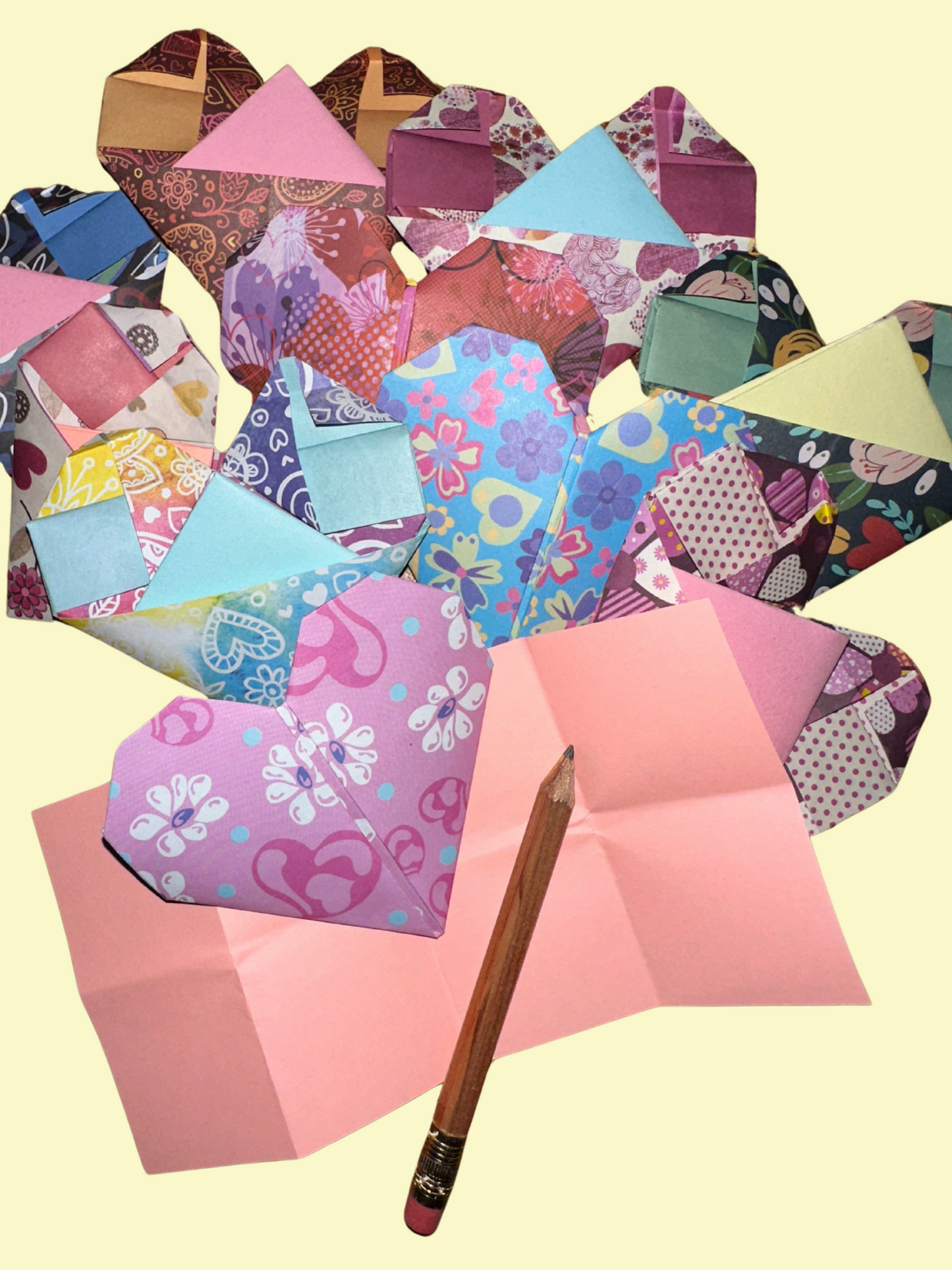 Heart Notes: Tie-Dyed