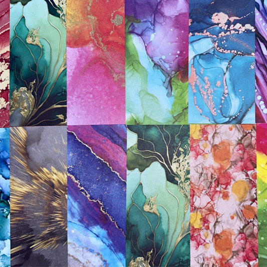 Alcohol Ink Patterns