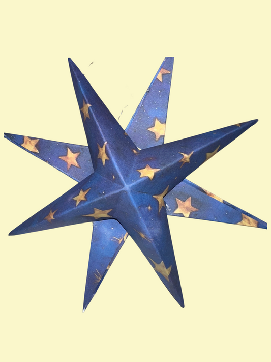 Star Pattern 4 (dark blue)-large