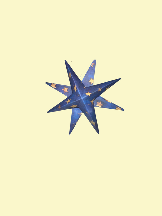 Star Pattern 4 (dark blue)-small