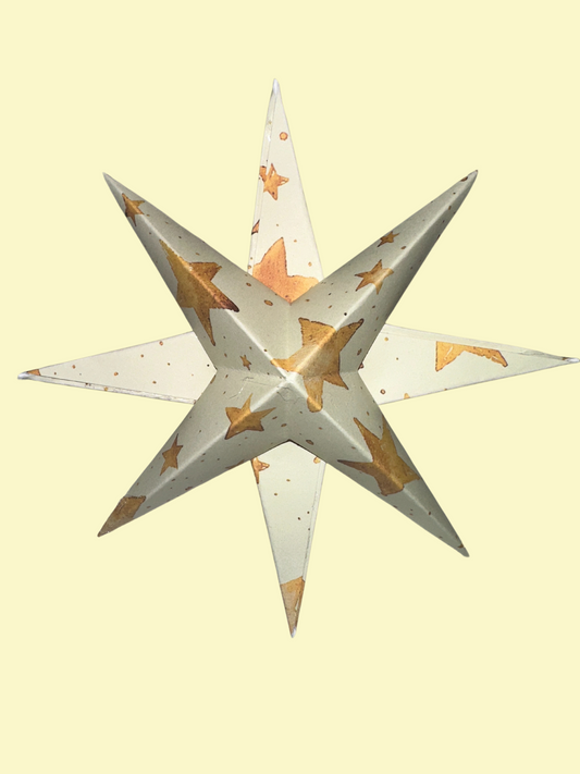 Star Pattern 1 (cream)-large