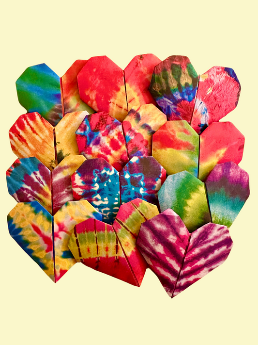 Heart Notes: Tie-Dyed